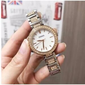 Fossil BQ3337 Karli Three-Hand Two-Tone